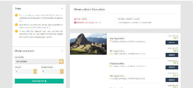 Destinations